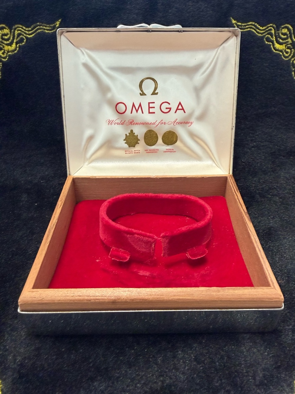 Vintage 1950-60’s Omega Watch Box